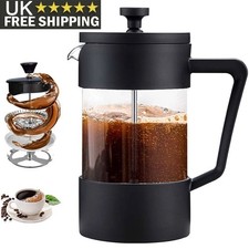 350ml/600ml/1000ml French Press Coffee Maker Cafetiere Plunger Filter Tool UK