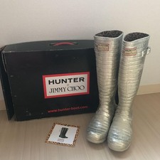 Women 5.0US Jimmy Choo Shoes Hunter Rain Boots 5 Limited Edition VHTF Popular Pr