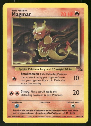 Magmar uncommon fossil - magmar,