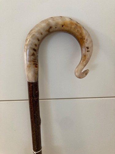 Tall herdwick rams horn - horn, crook