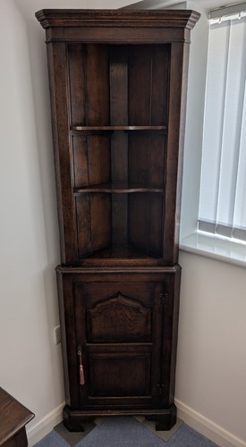 Corner cupboard vintage - cupboard.,