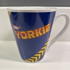 RARE VINTAGE YORKIE NESTLE CHOCOLATE COFFEE MUG COLLECTOR'S CUP LIMITED EDITION