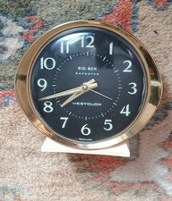 Vintage Westclox Big Ben Repeater Alarm Clock For Spares / Repairs 