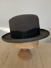 Dunn And Co Grey Fine Fur Felt