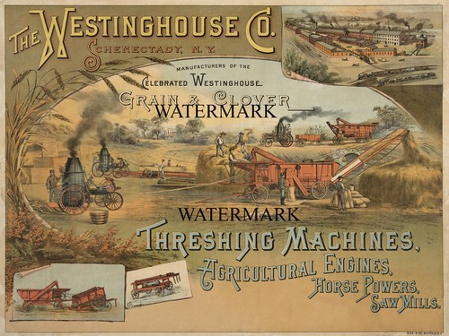 1870s westinghouse thresher - 1870s,