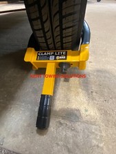 NEW SAS Security Wheel Clamp Universal Size Alloy and Steel 175-275mm Width