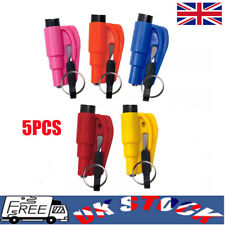 5X Car Safety Hammer Window Glass Breaker Seat Belt Cutter Emergency Escape Tool