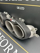Audi RS3 8Y RS6 C7 C8 304 Stainless Steel & Carbon Fibre Akrapovic Exhaust Tips