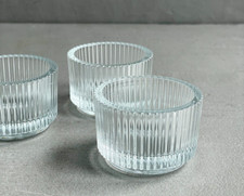Mini glass candle holders - mini,