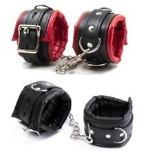 Faux Leather Locking Bondage