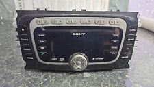 2007-2011 FORD FOCUS SONY CD PLAYER RADIO STEREO HEAD UNIT 7M5T18C939KD