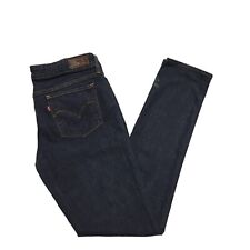 Levi's Dark Blue Slight Curve Skinny Denim Jeans UK Women's 12 W30 L32 K563