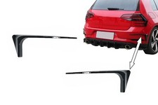 Rear Bumper Splitters Fins Fog