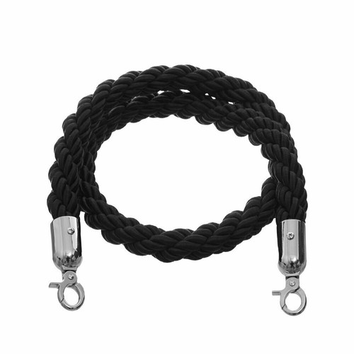 Barrier rope black - 1.5m,