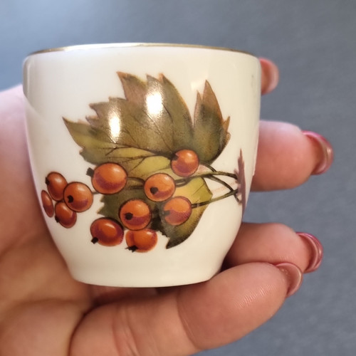 Royal worcester porcelain egg - porcelain,