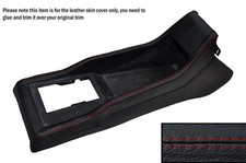 RED STITCHING CENTRE CONSOLE