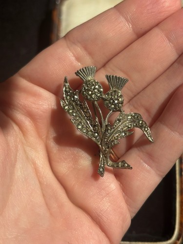 Vintage marcasite scottish - vintage,