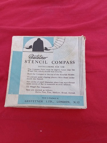 Gestetner stencil compass - gestetner,