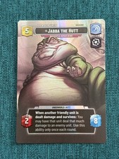 Jabba The Hut Star Wars Unlimited Wonderful Human Being Showcase 1022