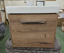 TL2320A,B,C  WHITESPACE WSAMF60TO AMERICANA  VANITY UNIT, TOBACCO OAK & BASIN