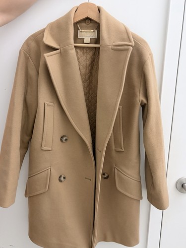 Michael kors wool coat size - wool,