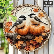 Garden Bird Plaque Hanging