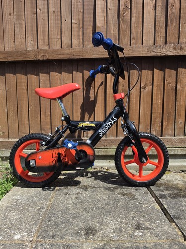 Spider man kids bike with - spider-man,