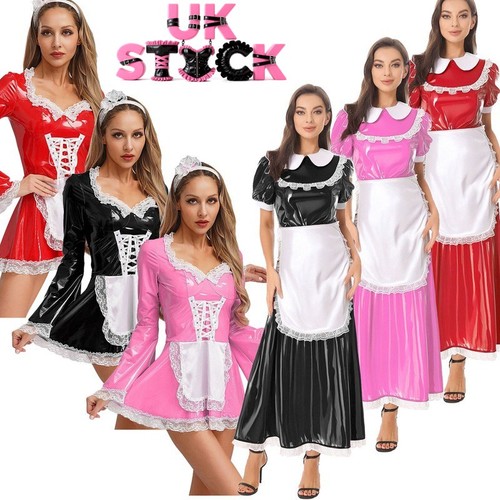 Womens wet look pvc - look, leather