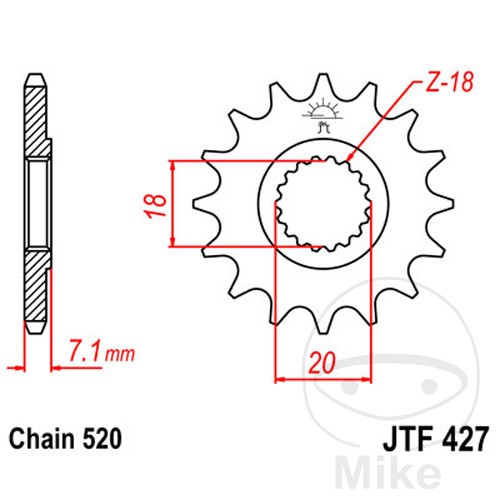 Sprockets fine gear - jt,