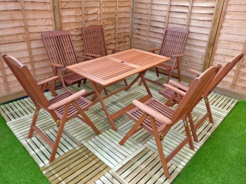 Hardwood garden furniture - garden,