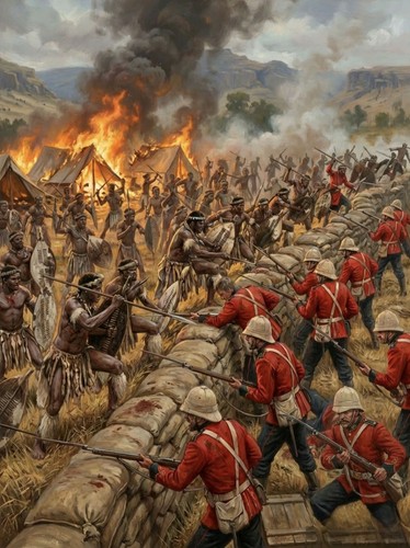 Zulu wars rorkes drift - drift.,