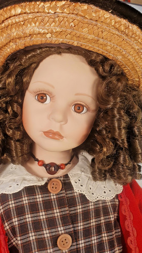 Porcelain doll sophie - porcelain, "sophie"