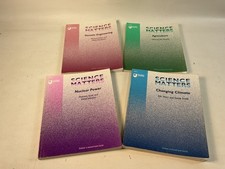 Open University Science Matters Course Book Set Educational Reading
