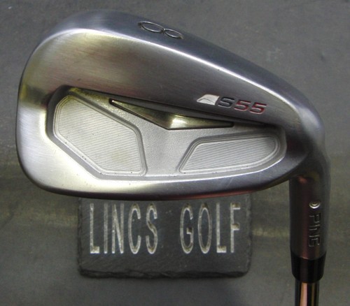 Ping s55 silver dot - silver, 8