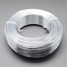 2mm Aluminium Craft Florist Wire Jewellery Making Silver 3m lengths