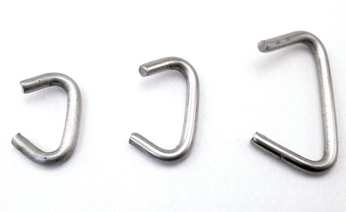 Loose hog rings - loose, stainless