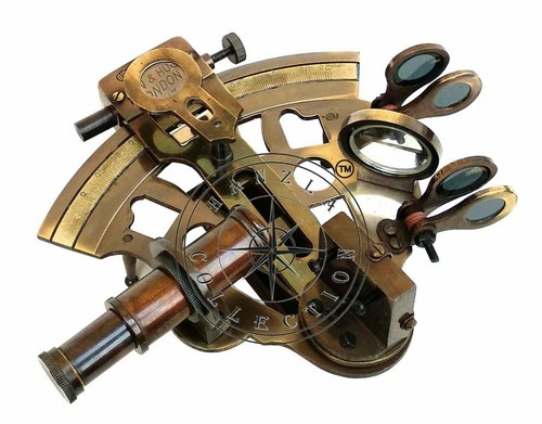 Antique brass working marine - brass,
