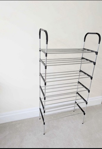 Tier metal shoe rack - 6,