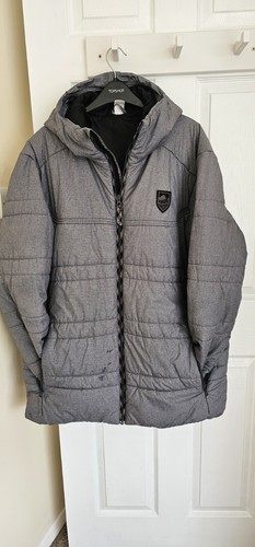 Gents grey coat size - grey,