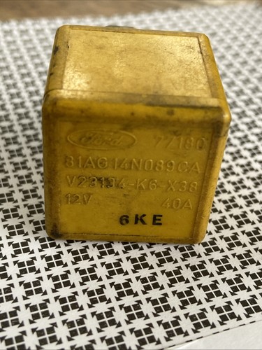 12v ford relay - amp., no