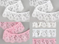Frilled Gathered Nylon Lace