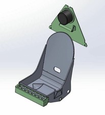 Spitfire cockpit interior