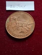 Jurassic Park Tettley Tea 1997 Medal
