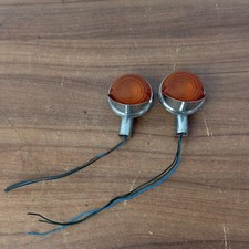 Paired Chrome Motorcycle