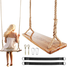 Wooden Tree Swing, 500Lbs Load