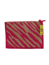 Boden Women's Bag Pink Animal Print Other with Cotton Clutch