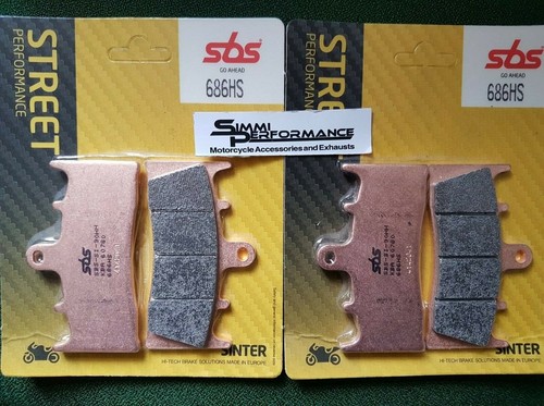 Sbs front brake pads - pads, kawasaki