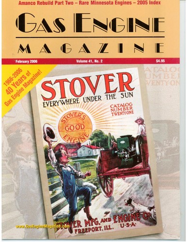 Stover engine history - engine, amanco
