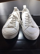 White Plimsoles by Primark Size 3