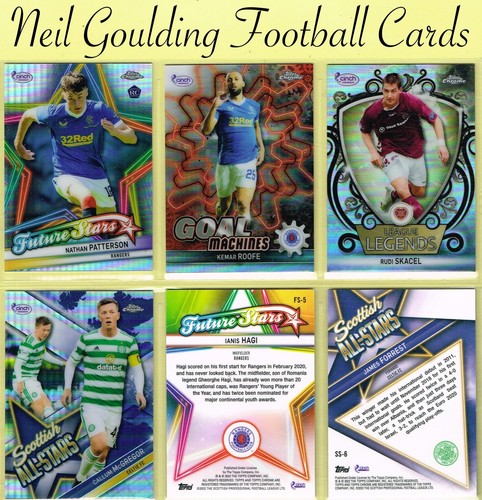 Topps chrome spfl scottish - chrome,
